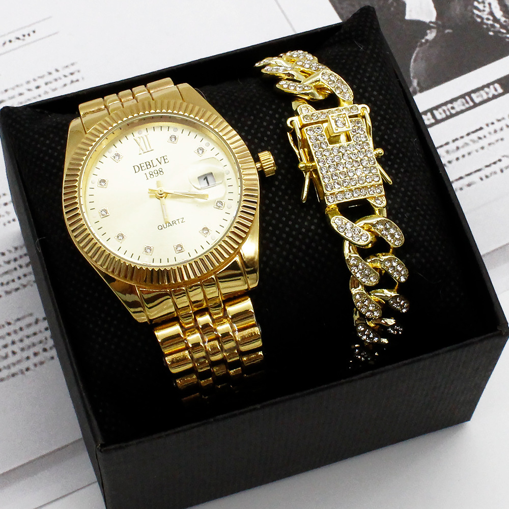 Couple wrist watch set 