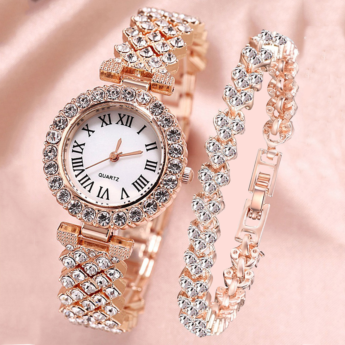 MD-B03195 diamond-studded bracelet Watch Simple diamond-studded style fashion lu 