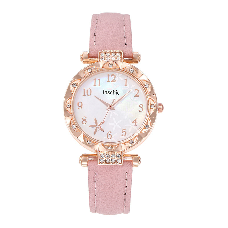 MD-S01460 new fashion casual student watch simple personality trend round diamon 