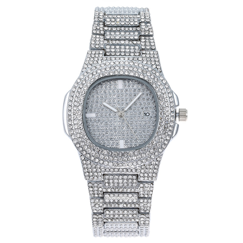 MD-M0715 Foreign trade hot selling fashion diamond-studded calendar women's watc 